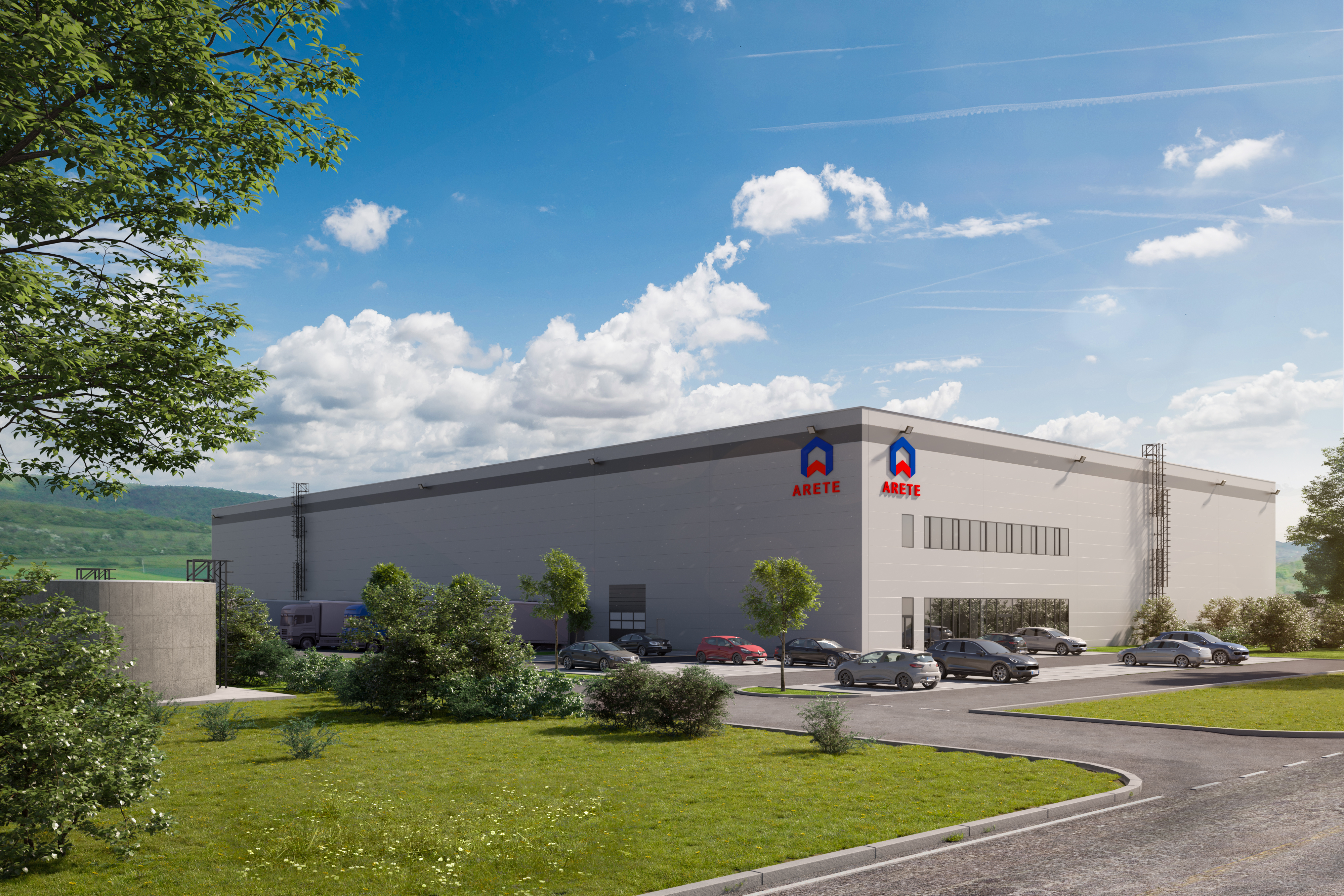 The third fund of the ARETE group has acquired a modern production and storage complex with development potential near Prague and is now preparing for further new construction. The investment reached almost EUR 10 million